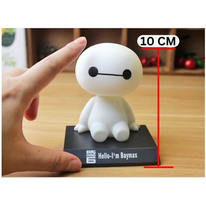 Baymax robot nodding head figure car ornaments car interior decoration big hero doll toys ornament accessories.