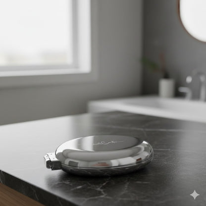 Portable folding comb with air cushion and massage function with mini mirror for women and children